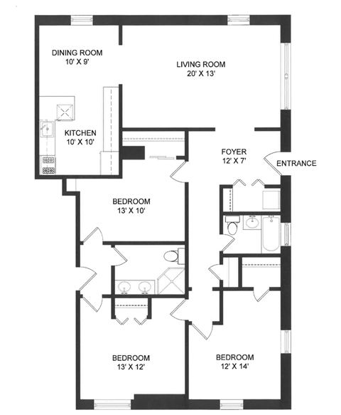 1940 Sherman Ave. Studio-3 Beds Apartment for Rent - Photo Gallery 14